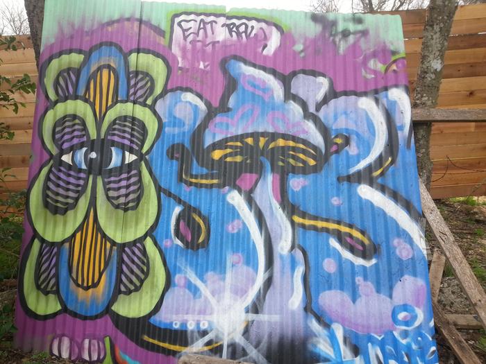 mushy mural wits end