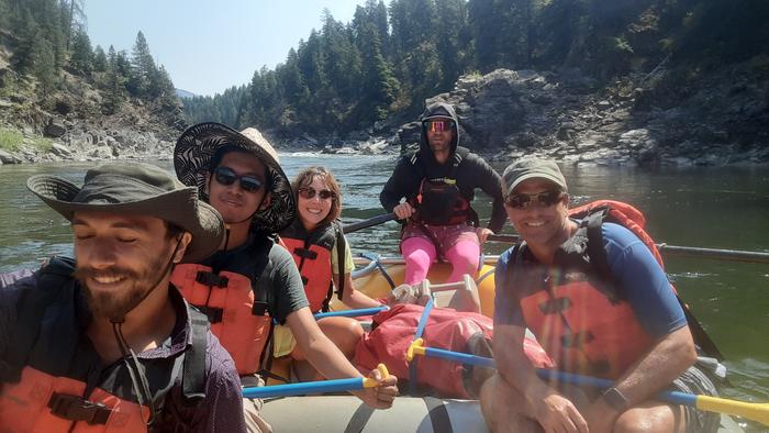 Rafting the Clark Fork River 