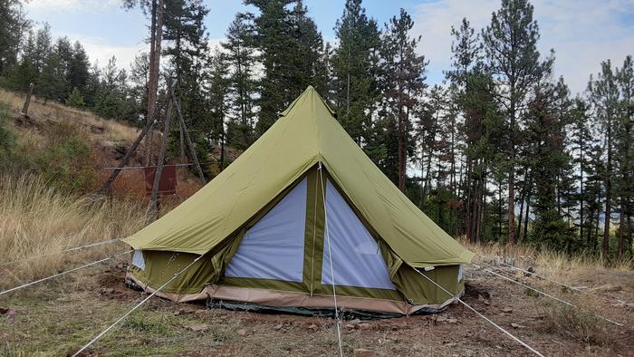 Stephen's new tent