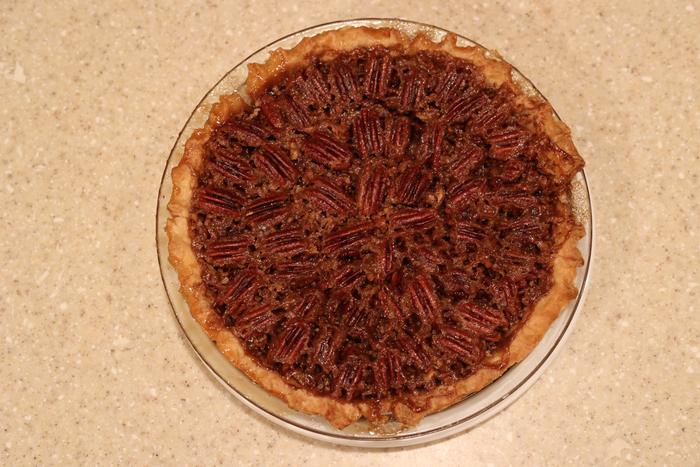 Vegan pecan pie