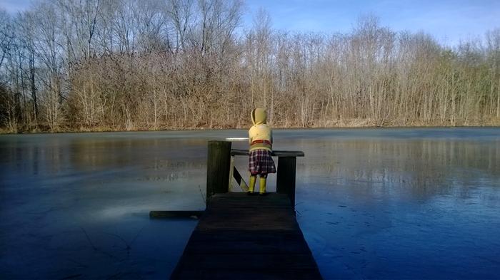 the little girl who loves it