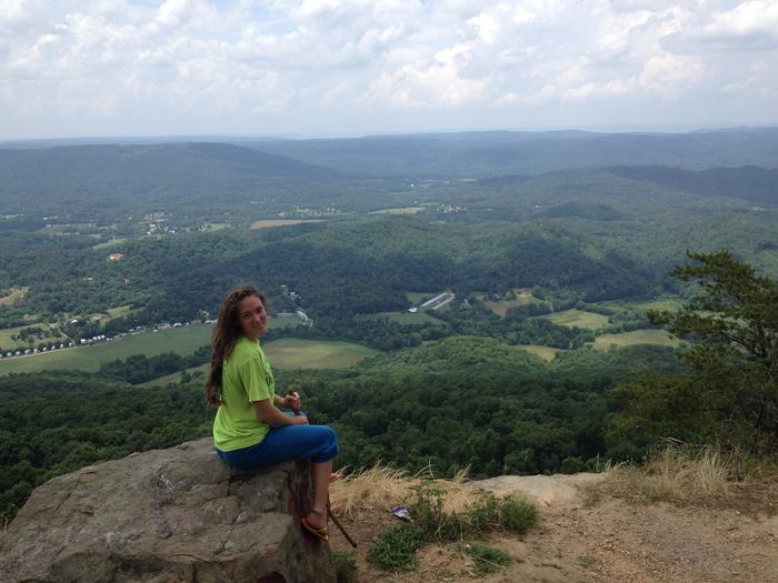 Quick stop on Lookout Mnt