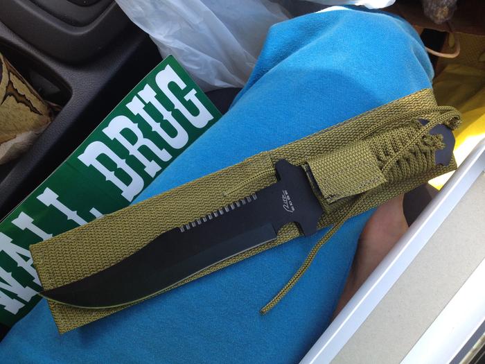 Cant stop anywhere without buying Nikki another knife