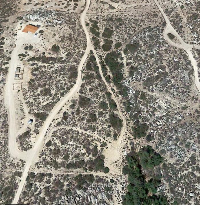 aerial view of homestead near san diego
