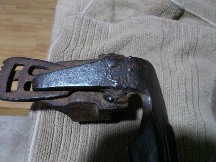 Tang with markings