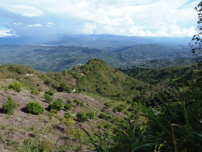 Because of the mountainous terrain there are no big Ag farms