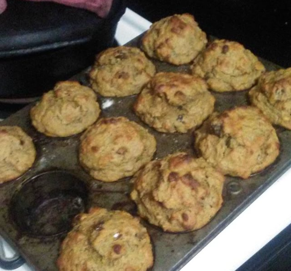 Sourdough Muffins