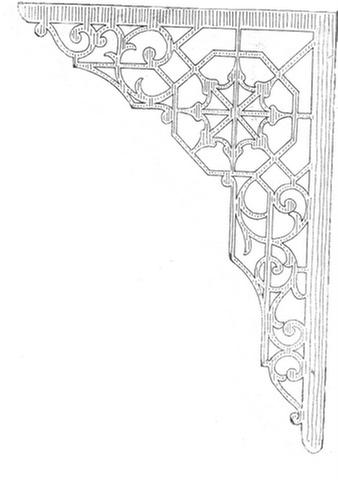 shelf bracket pattern A