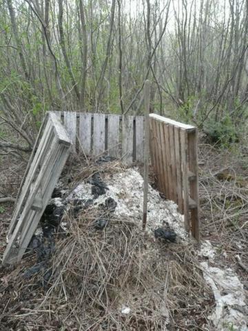 20 May 12 start of compost pile