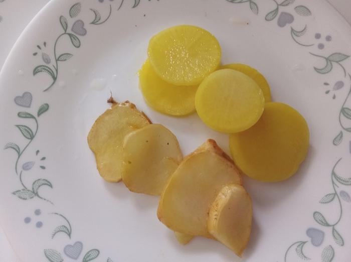 Lacto fermented root crop appetizer 