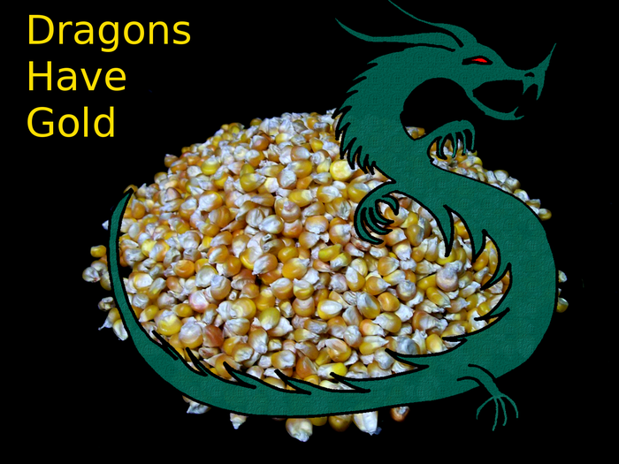 Dragons have gold