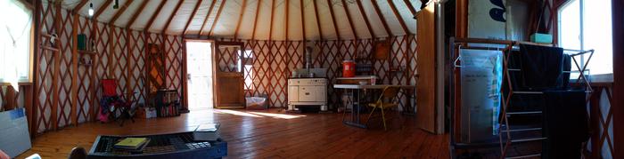 yurt interior