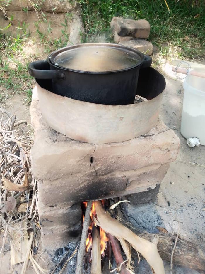 rocket stove efficient fuel heat