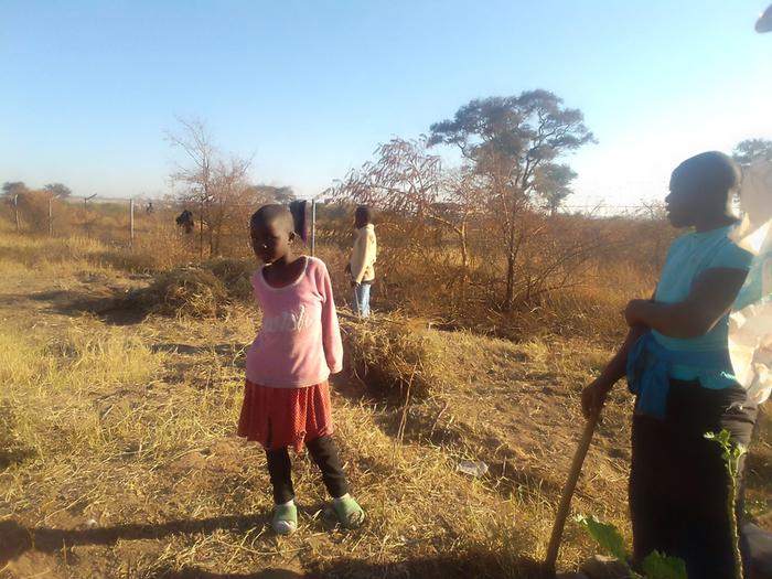 Mai Moyo and her kids