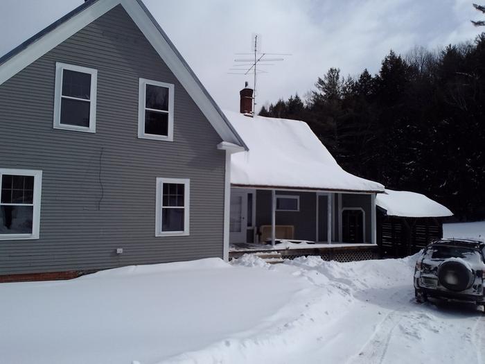 side entrance to house