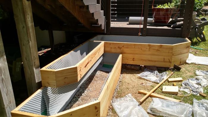 raised beds with liner