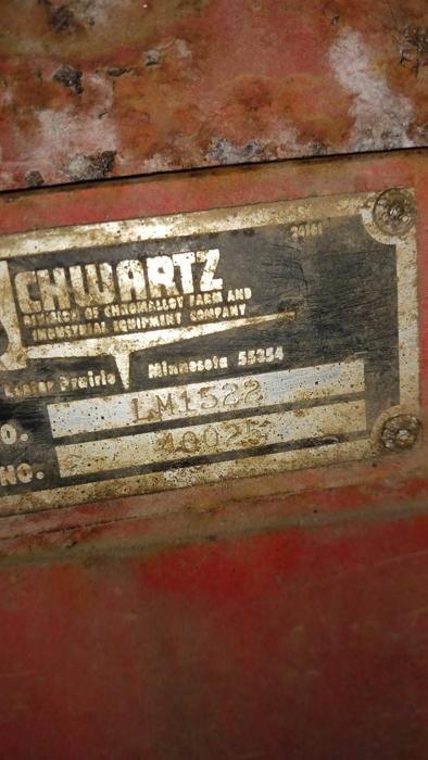 The rest of the tag. It is a Schwartz LM1522