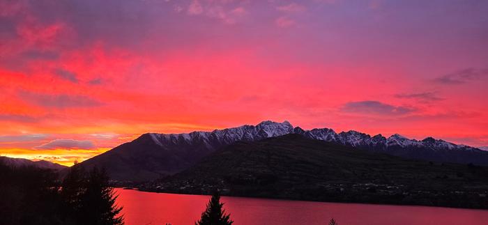 Spring sunrise