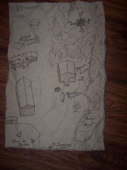 cloth map of property