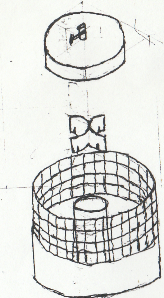air and water inlet of 6 inch diameter pulser pump
