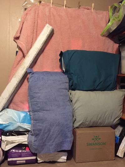 quick cheap insulation for cold weather 