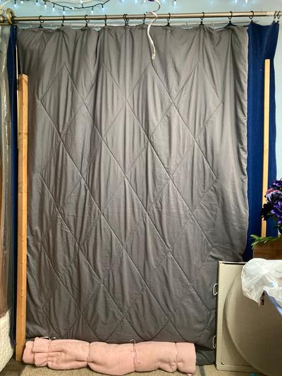 how to quickly insulate a window against the cold