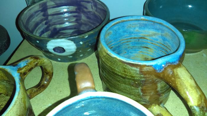 Handmade pottery