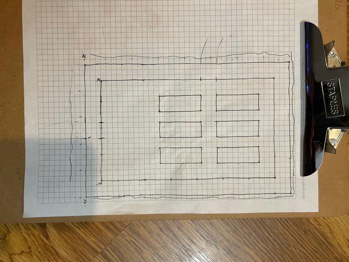 New garden bed setup