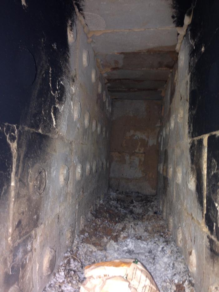Large burn chamber