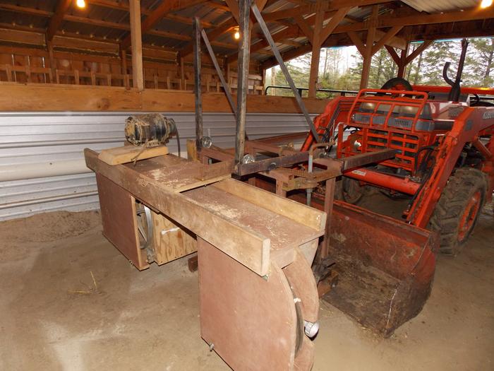 Homemade Sawmill