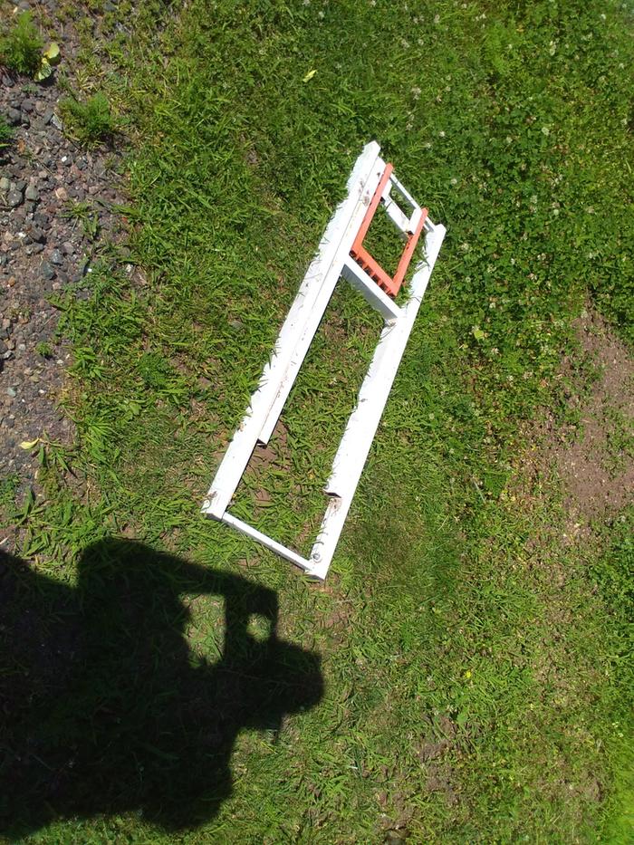 Stihl sawbuck folded flat
