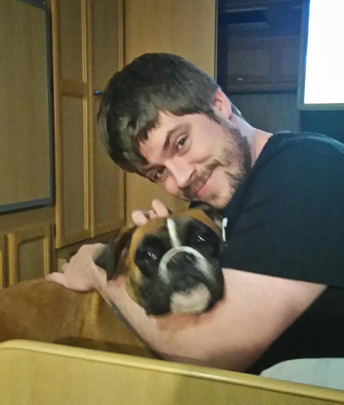 dog with dog's best friend