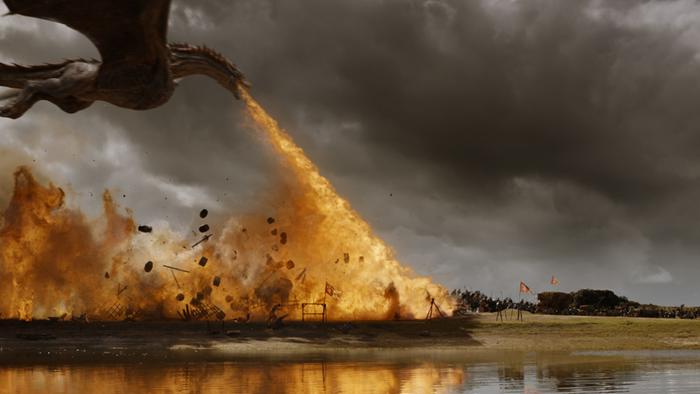 fire breathing dragon