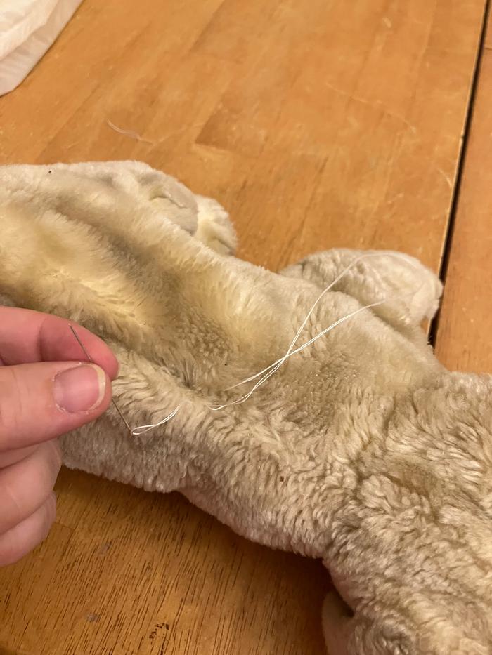 Stuffy surgery is underway.