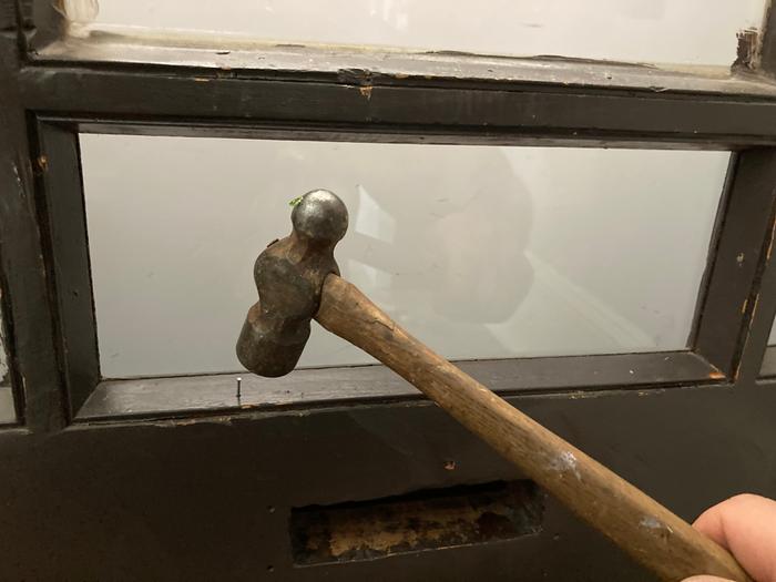 Installing new glass 