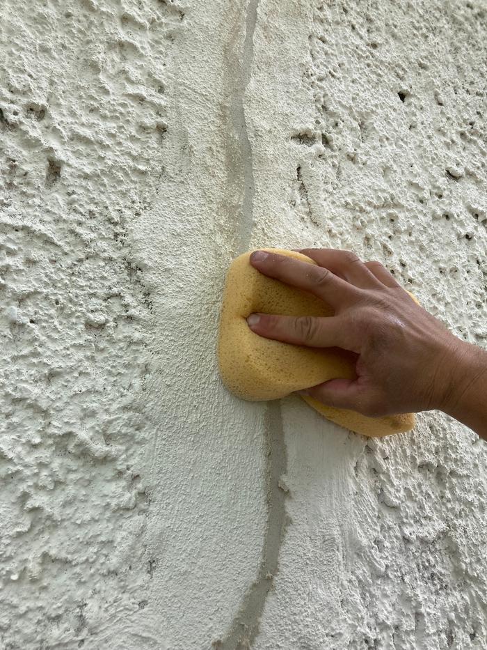 Sponge finishing