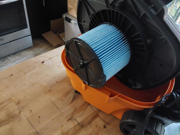 (and the shop vac with the broken wheel) 