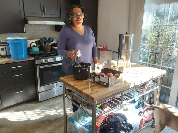 My sister's thrilled and won't allow me to keep working on it... 