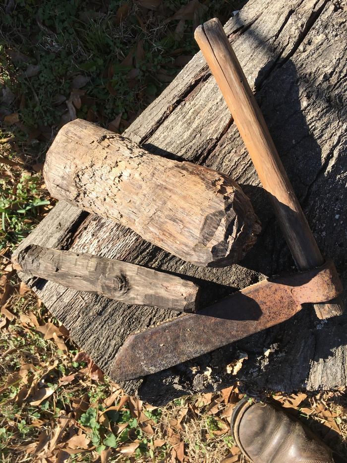 failed mallet of callery pear wood