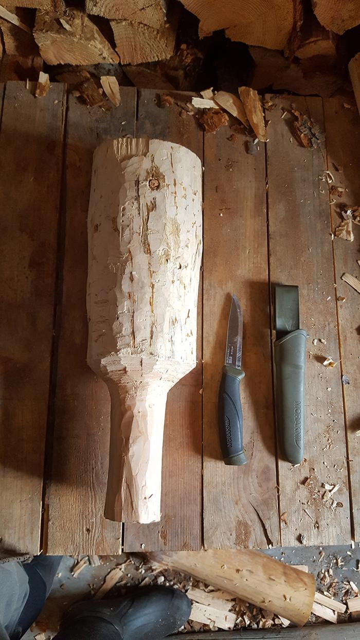 hand made mallet