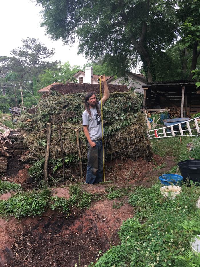 constructed but not planted and mulched 