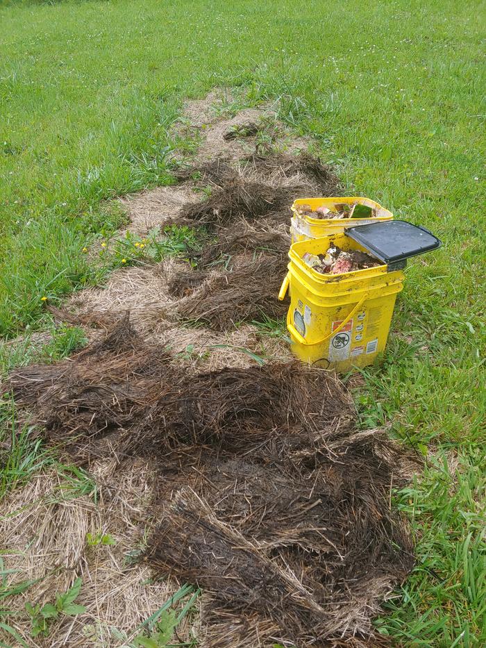 two more buckets for burying