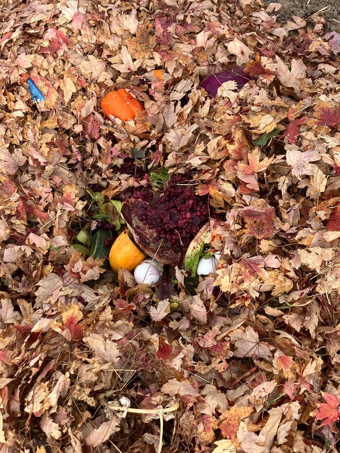 Bucket 1 being covered.
