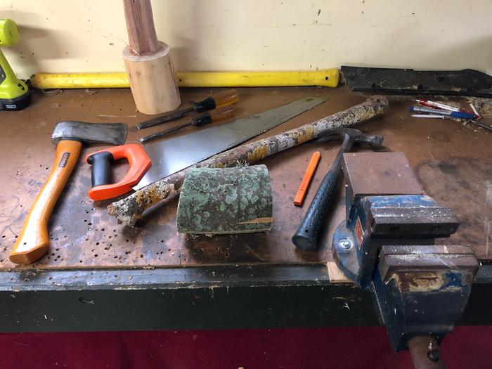 everything to make a compound mallet