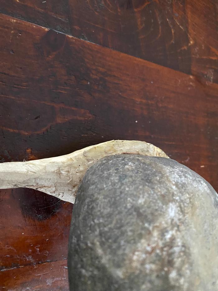 Trying to burnish inside