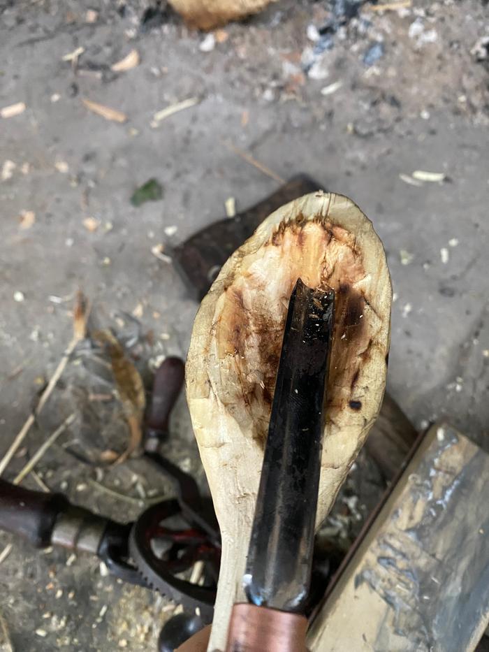 Chisel to deepen and smooth