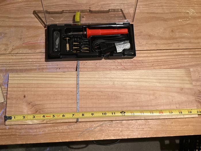 Wood, measurements, and tool