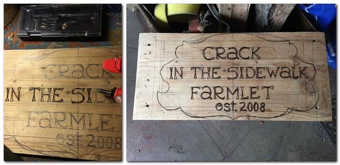 using the wood burner