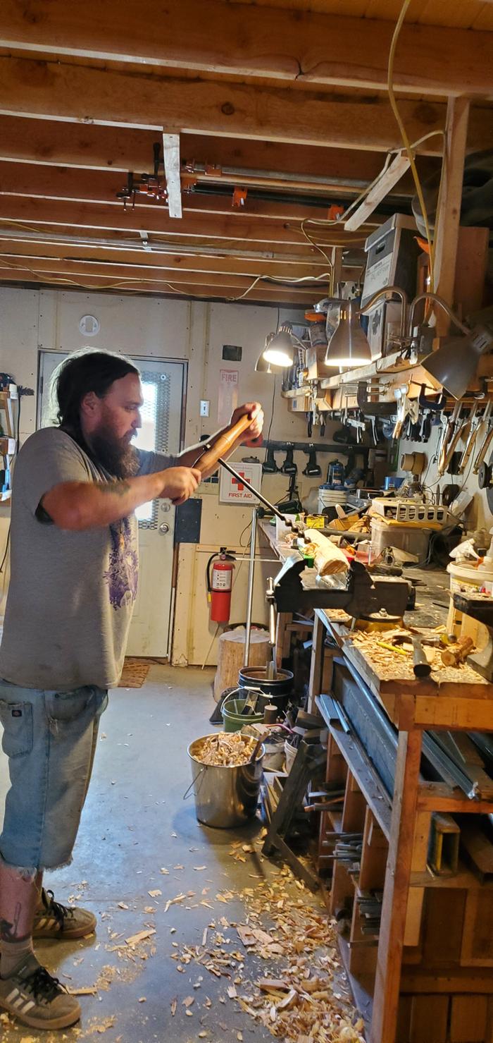 drilling mortises