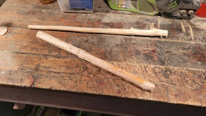 Starting wood A (backing)